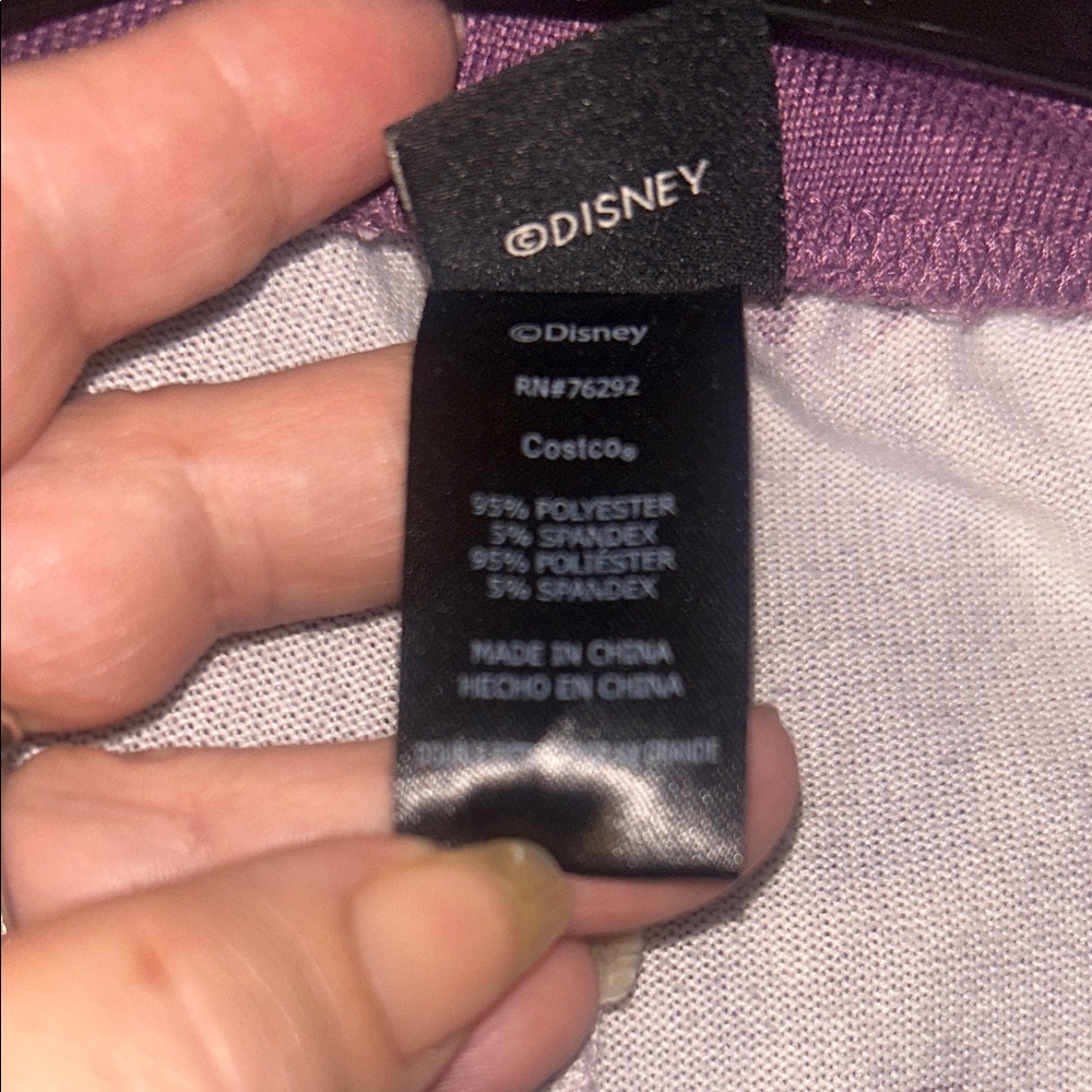 Disney Purple and Maroon Pajama Set - Picture 12 of 12